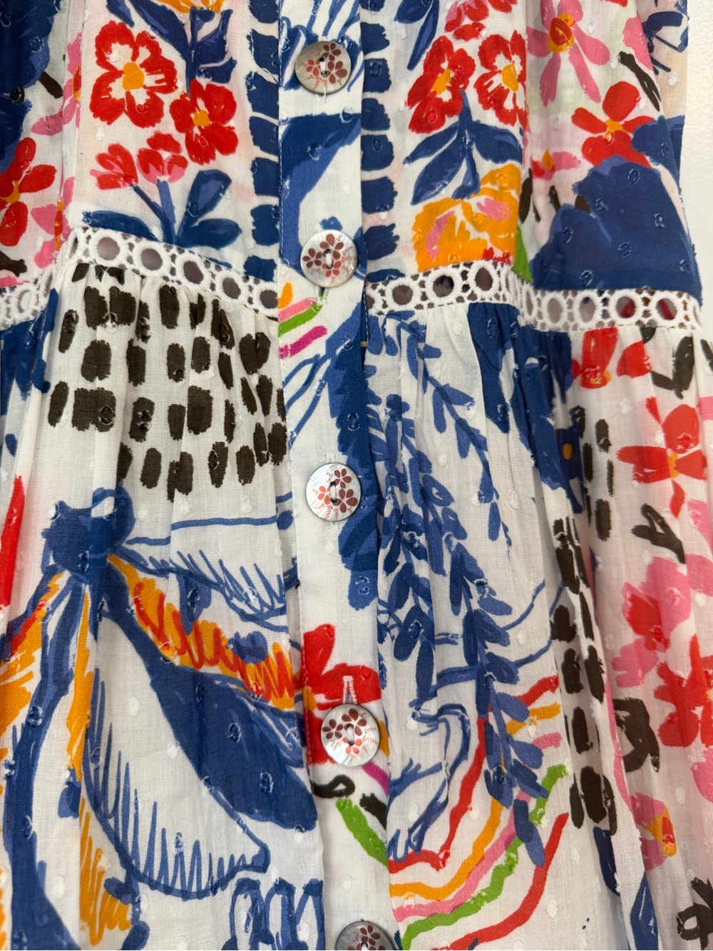 FARM Rio Multicolor Wild Brazil Midi Dress - Picture 6 of 10
